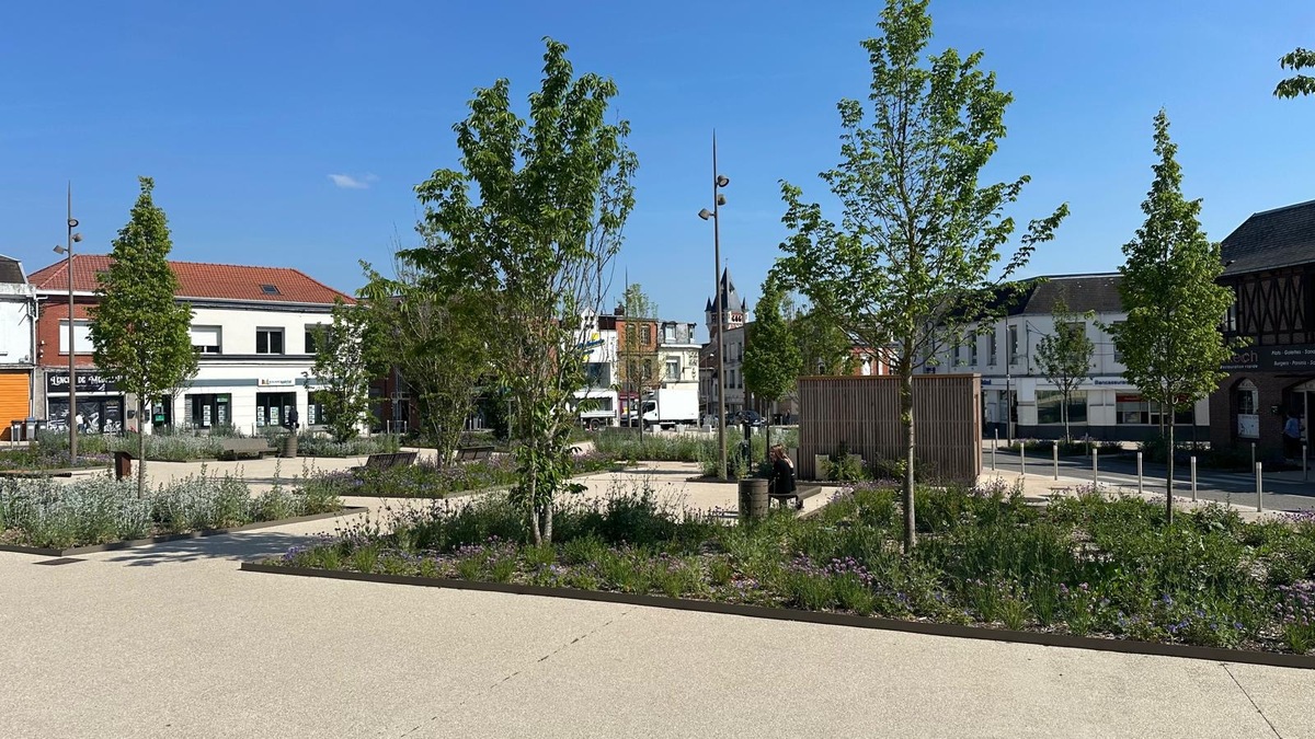 Aménagement du centre-ville de Bruay-la-Buissière