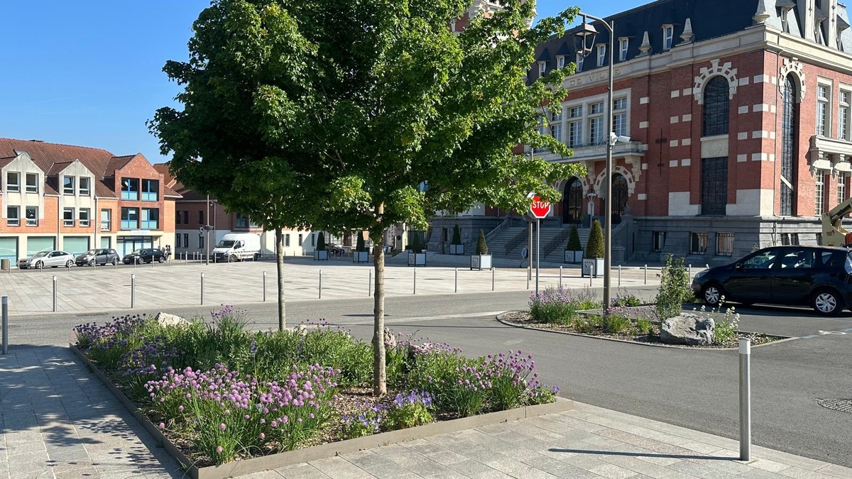 Aménagement du centre-ville de Bruay-la-Buissière