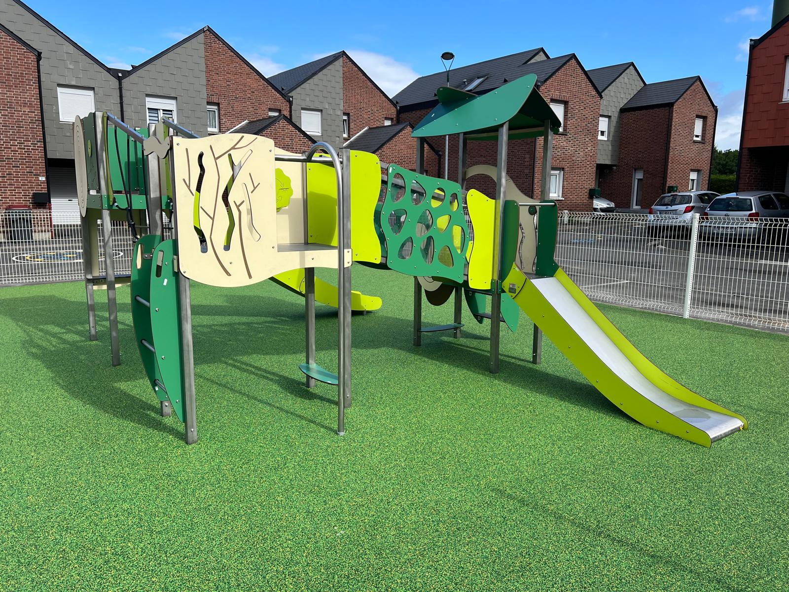 Création d&rsquo;une Aire de Jeux à Angres